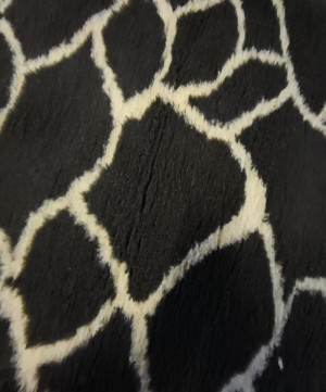 VETBED DELUXE Paklājs ar gumijotu pamatni no bieza materiāla - Brūns ar gaiši pelēkam svītrām